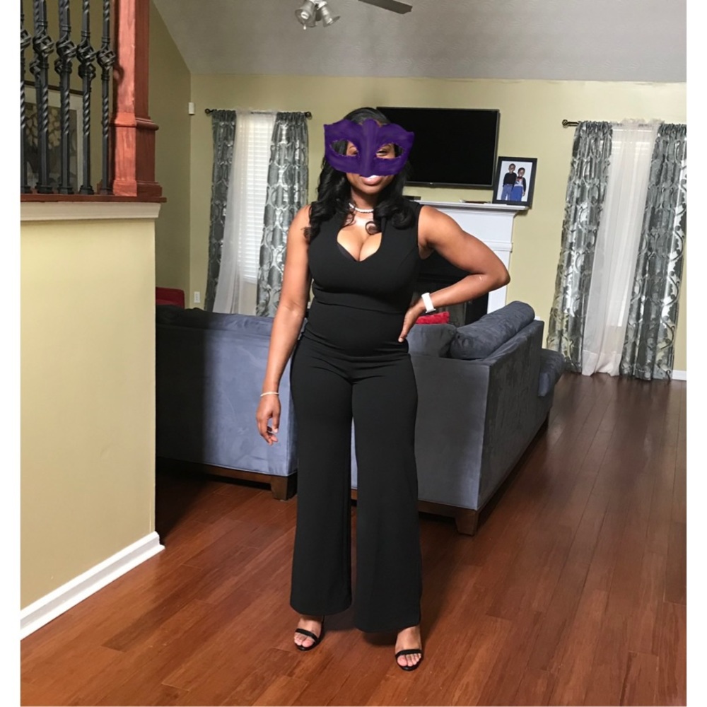 Black Fashion Nova Jumpsuit